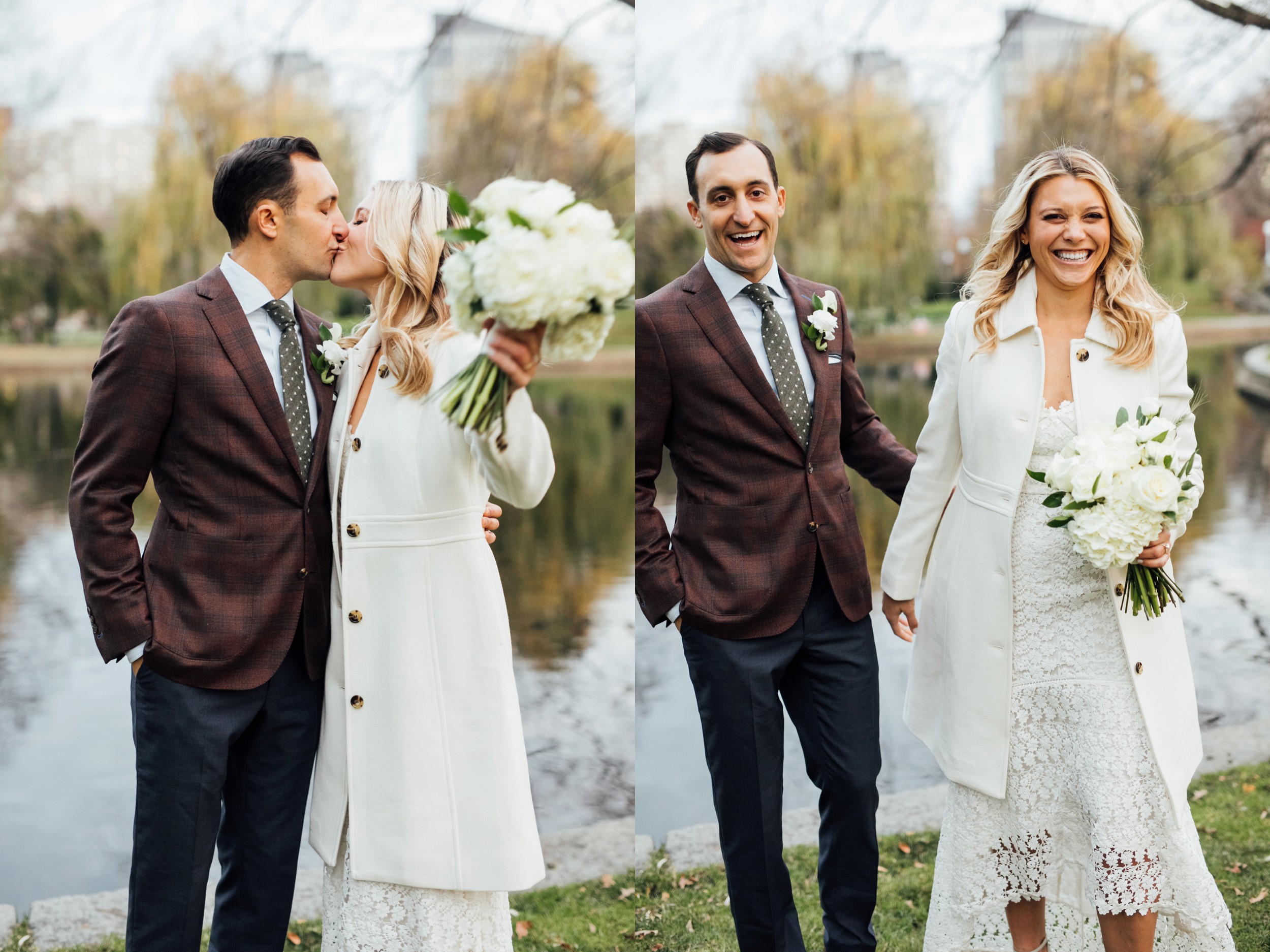 Boston Public Garden wedding